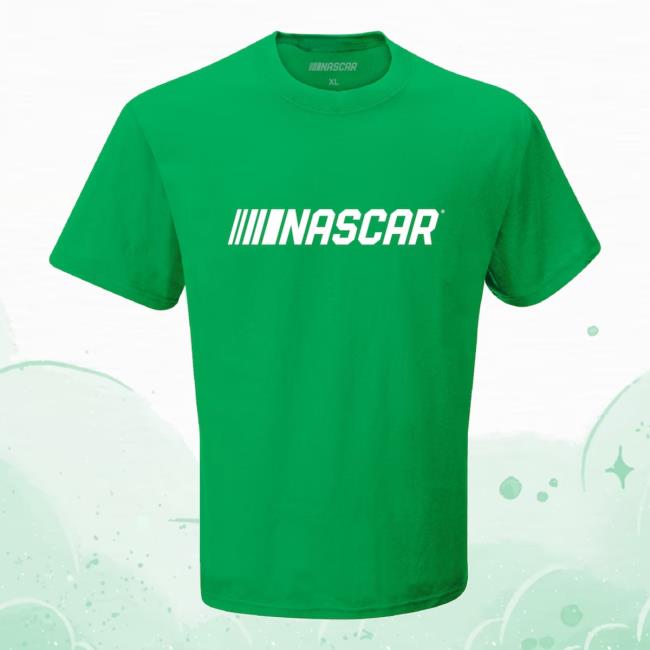NASCAR Checkered Flag Sports Green St. Patrick's Day Long Sleeve T-Shirt