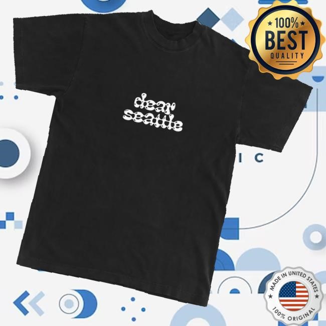 Merch Jungle Dear Seattle Bubble Logo Hoodie Sweatshirt