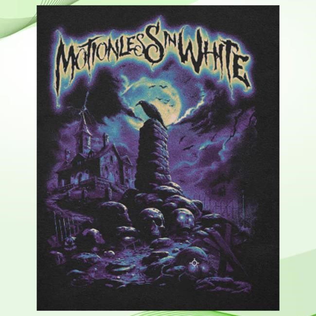 Motionless In White Official Store Merch Shop Cemetery Hoodie Miwmerch