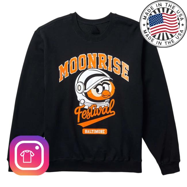 Official Insomniac Shop Merch Store InsomniacShop Moonrise Baltimoon Lineup Pullover Sweatshirt