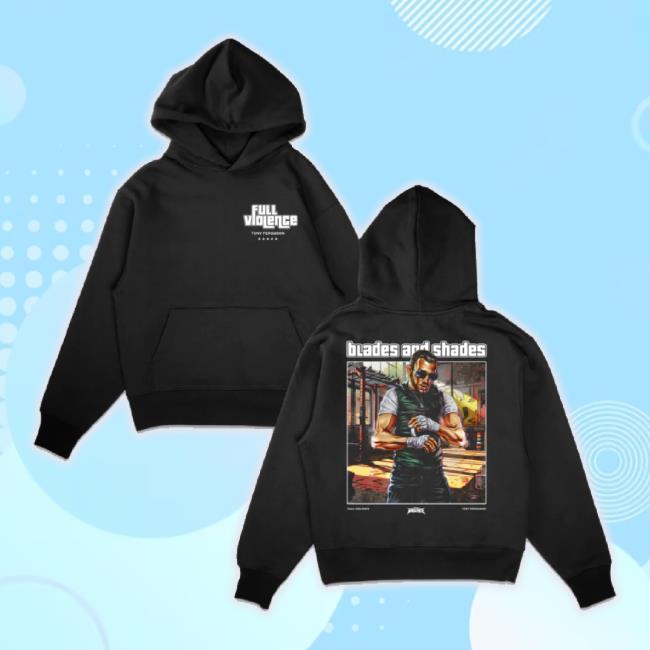 Official Fullviolence Merch Store Blades And Shades Unisex Sweatshirt Fullviolence Shop