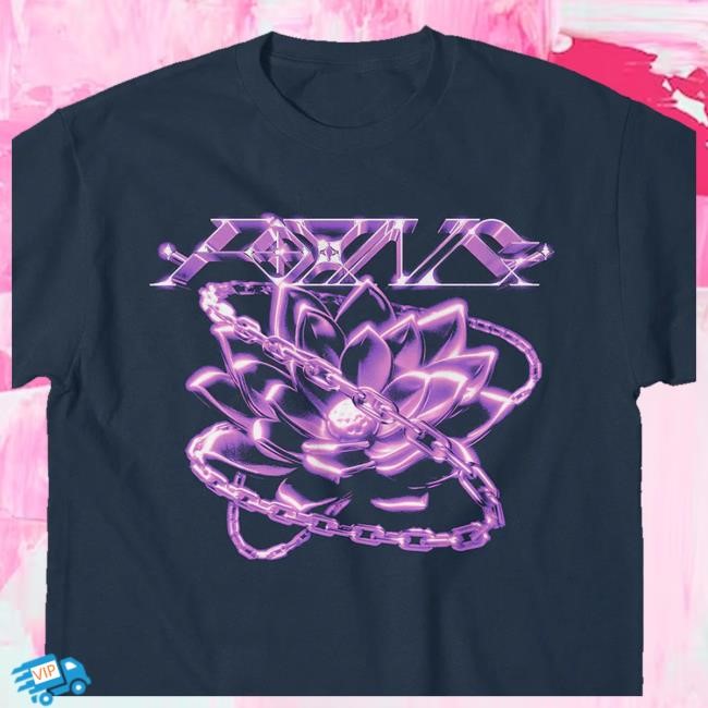 Foxing Chained Hooded Sweatshirt