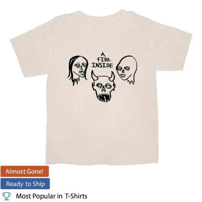 Afireinside Merch Store Afi Faces Ivory T Shirt