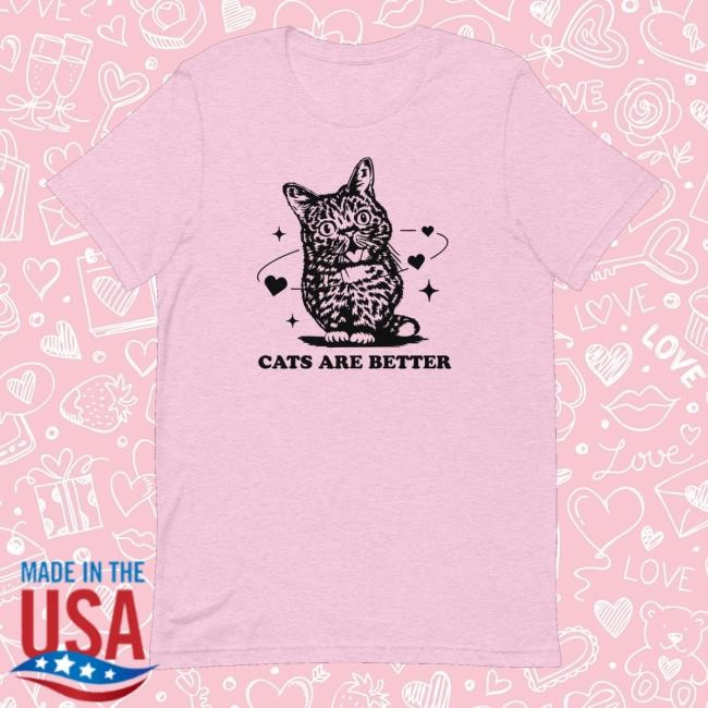 Cats Are Better Crewneck Sweatshirt Lilbub Mech Store
