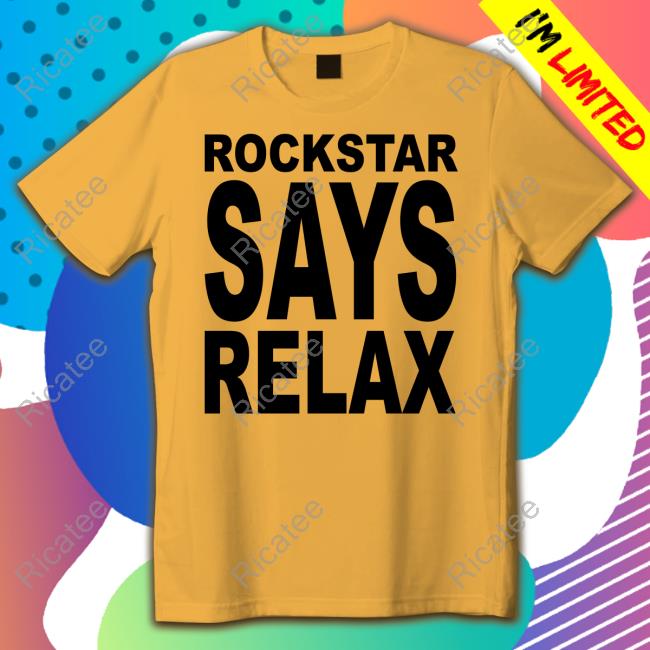 Gaming Detective Rockstar Says Relax Hoodie