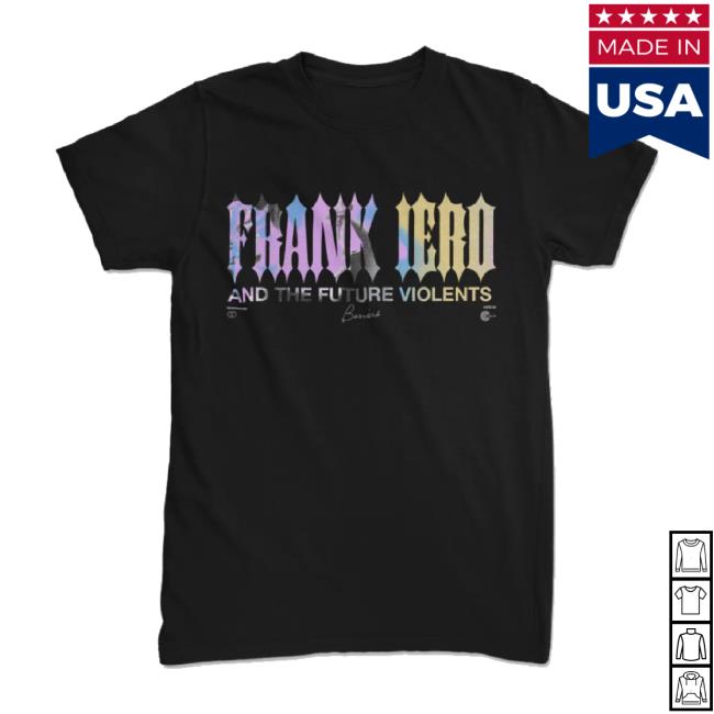 Original Usa 24Hundred Shop Frank Iero Barriers Logo Shirts Invent Animate Merch Store