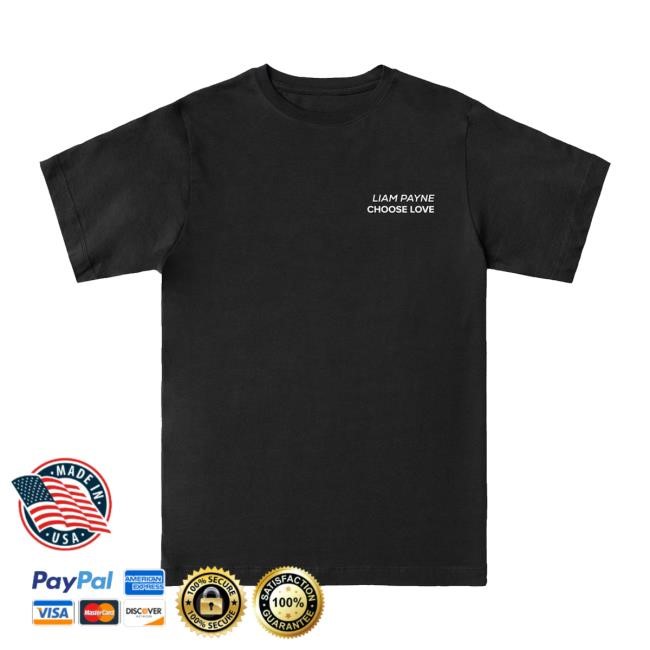 Everpress Merch Store Liam Payne X Choose Love Long Sleeve Shirt