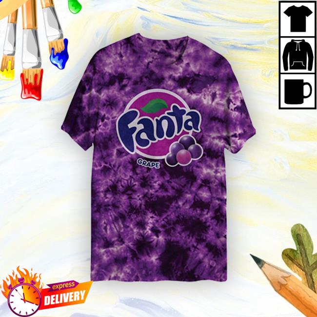 Fanta Grape Coke Coca-Cola Mens Tie Dye Shirts