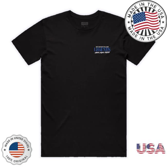 Trending Legends Media Merch Store Tee- Black Wake From Death Legends Media Shop