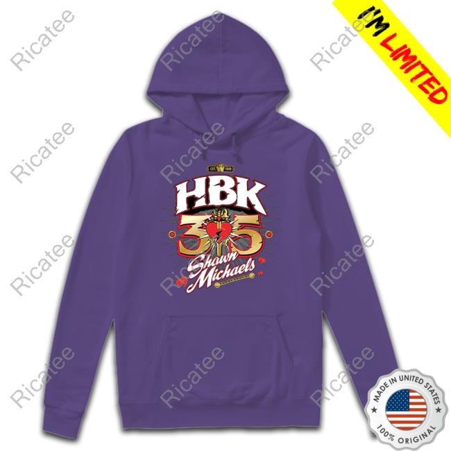 Shawn Michaels Heartbreak Kid 35Th Anniversary T-Shirt