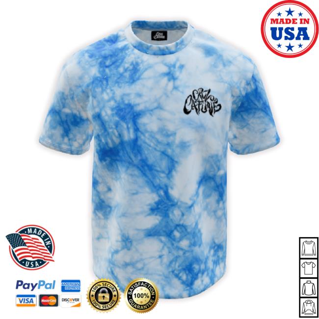 Cruz Cafune Blue Tie Dye TankTop