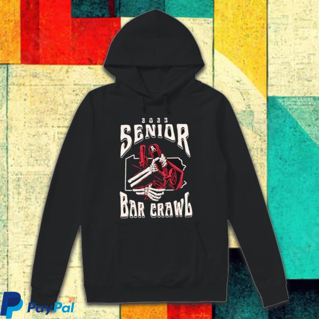 Senior Bar Crawl 2023 shirt