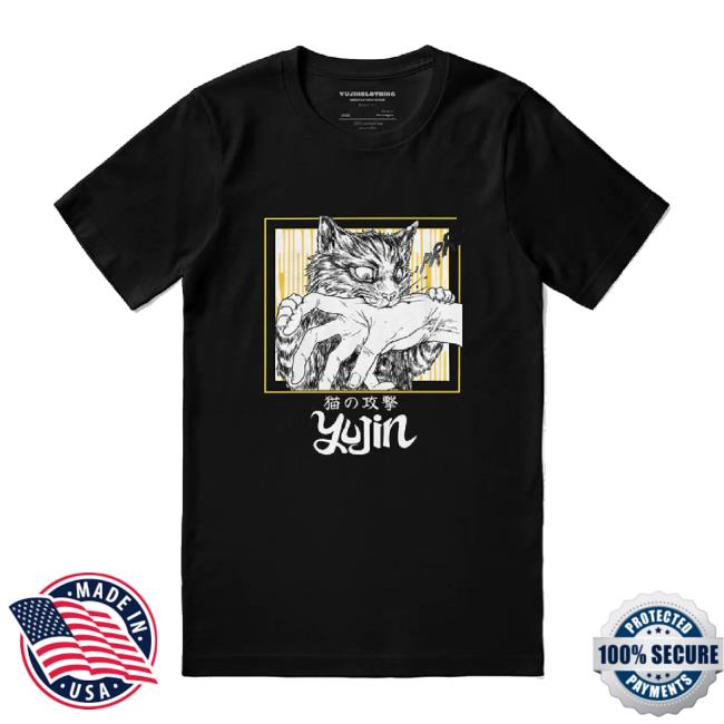 Trending Yujin Clothing Merch Store Sudden Bite Cat TankTop Yujinclothing Shop