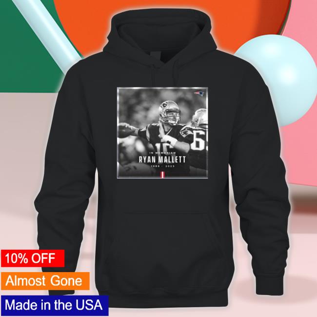 Official The New England Patriots In Memoriam Ryan Mallett 1988 2023 shirt