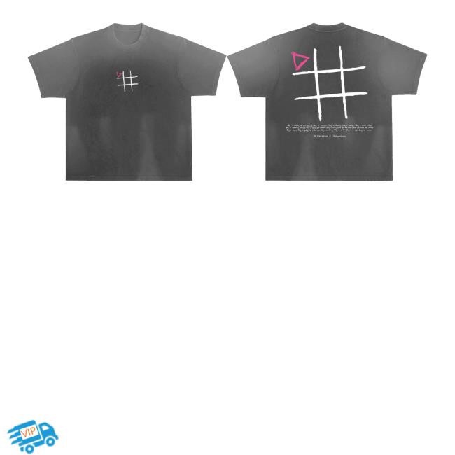 Ed Sheeran Merch Shop Store Play X Kidsuper Tick Tack Toe Long Sleeve Shirt