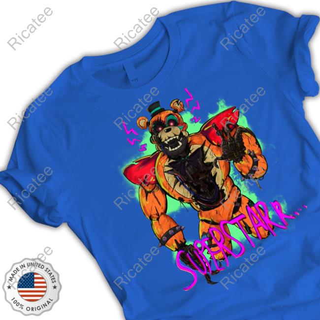 Shattered Glamrock Freddy Hoodie Shattered Glamrock Freddy Hoodie