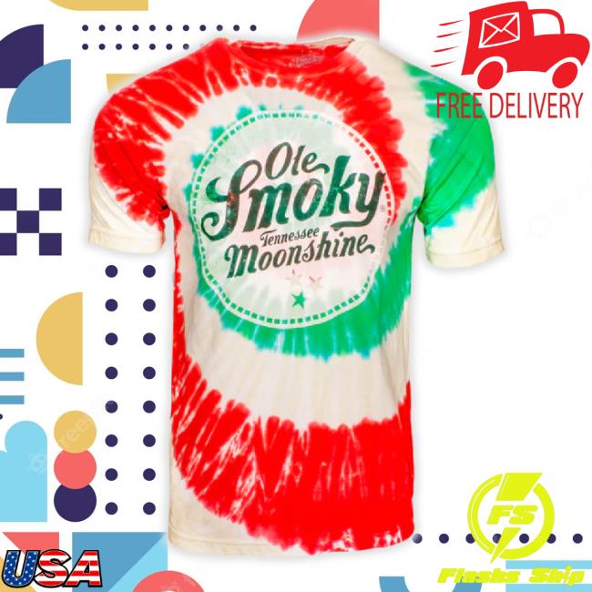 Olesmoky Shop Christmas Spiral Tie Dye Unisex Sweatshirt