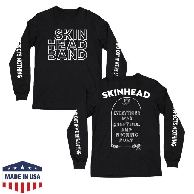 Closed Casket Activities Merch Store Skinhead Respects Nothing Tee Shirt