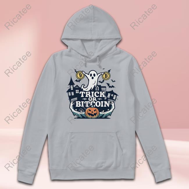 Trick Or Bitcoin Halloween 2023 Long Sleeve T-Shirt Isabellasg3