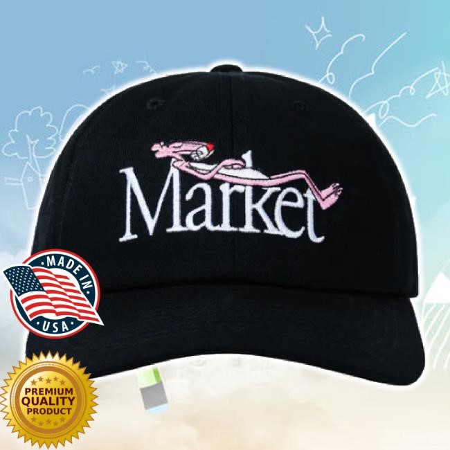 Original Pink Panther Sleepy 6 Panel Cap Market Studios Shop Merch Store