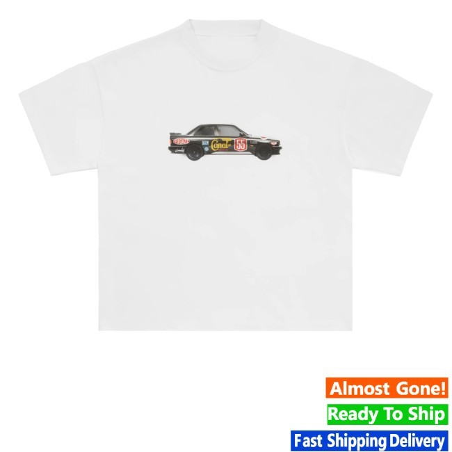 Official Fugazi Car White Zip Up Hooded Sweatshirt