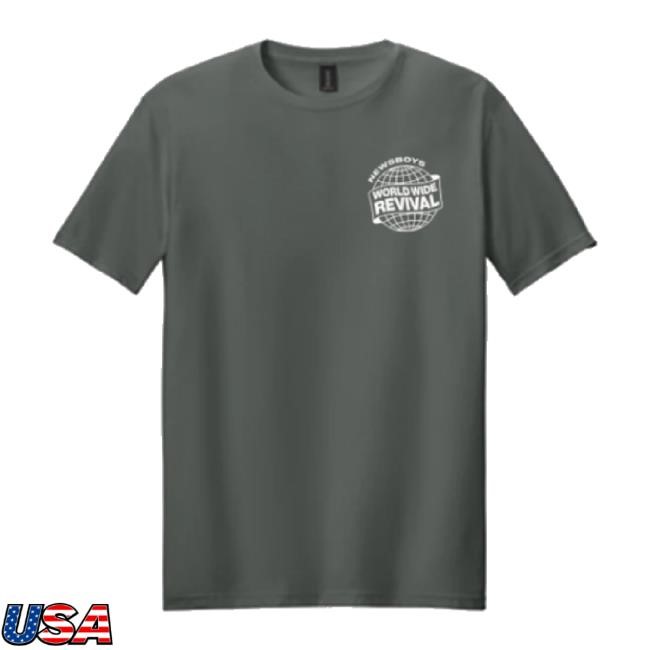 Original Worldwide Revival New Shirt Newsboys Store Merch