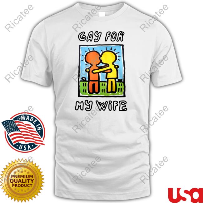Gay For My Wife Hoodie