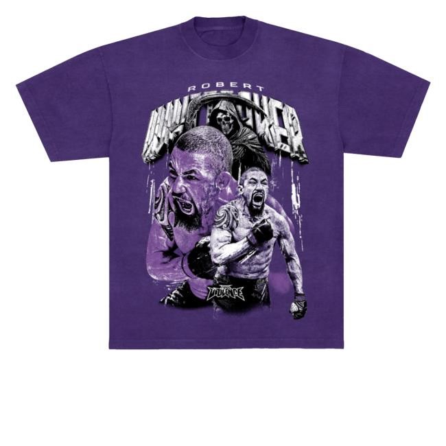 Official Fullviolence Merch Shop Purple Reaper Premium Hooded Sweatshirt