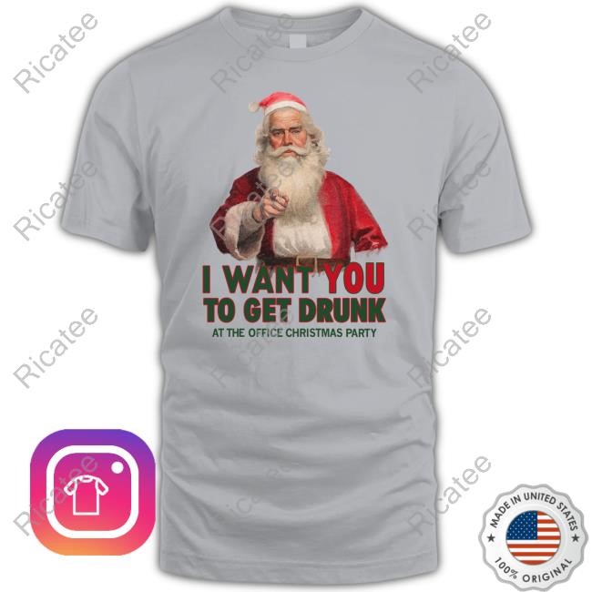 Shithead Steve I Want You To Get Drunk At The Office Christmas Party Tee