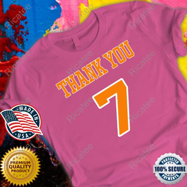 Knicksmuse Merch Thank You 7 Shirt