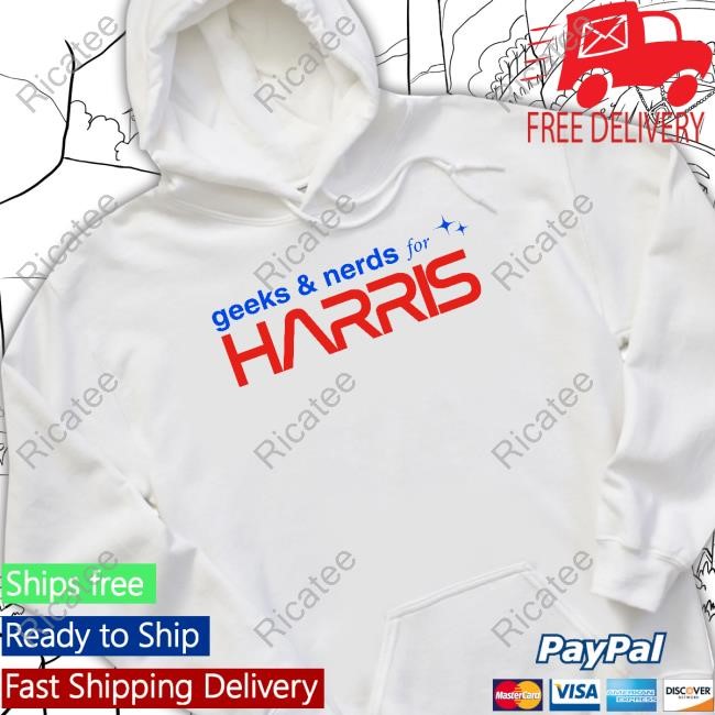 Geeksforharris Geeks & Nerds For Harris Hoodie Sweatshirt