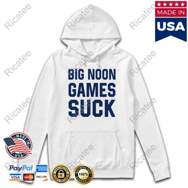 Big Noon Games Suck Long Sleeve Big Noon Games Suck Long Sleeve