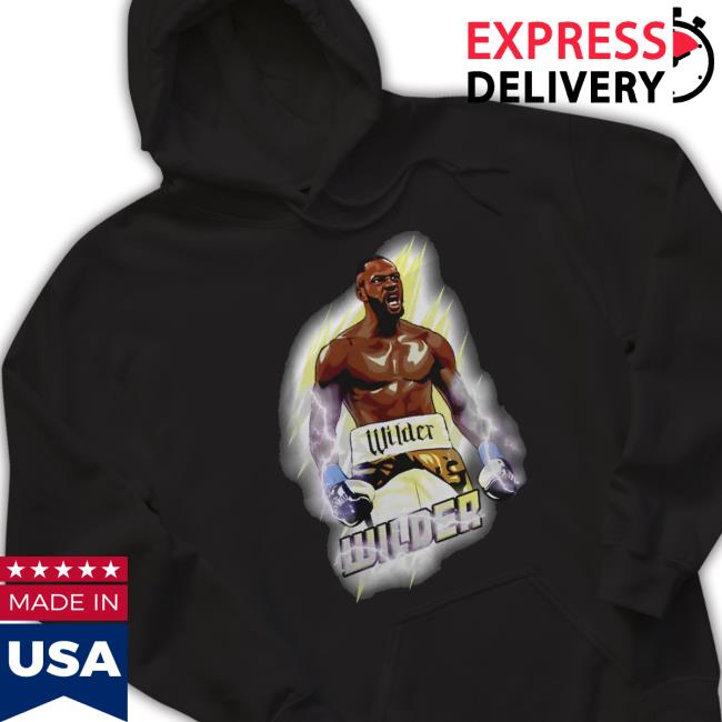 Deontay Wilder Lightning shirt