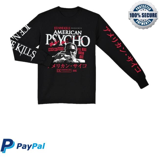 Ice Nine Kills American Psycho Hold My Calls I'll Kill Them All Tank Top Ink Merch Hold My Calls