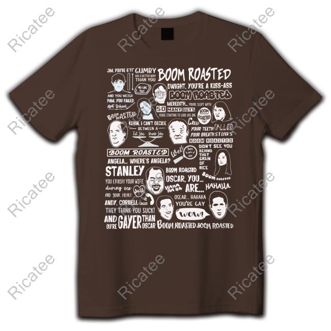 Boringteeshirt Boom Roasted Long Sleeve Tee Shirt