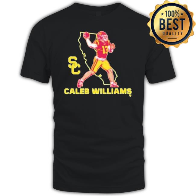 Official Usc Football Caleb Williams State Star New Shirt