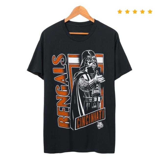 Official Junk Food Apparel Clothing Store Shop Junkfoodclothing Cincinnati Bengals and the legendary Darth Vader Shirt New