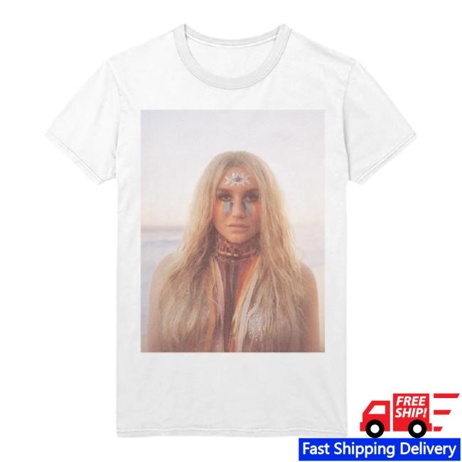 Official Rainbow Portrait Shirts Kesha Store Merch Shop