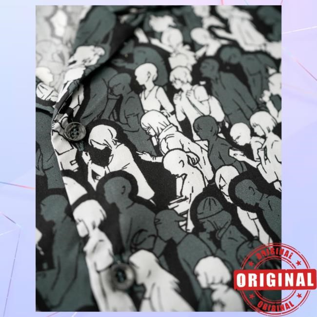 Apari Merch Persona 5 Royal Walkthrough Button Down Short Sleeve Tee
