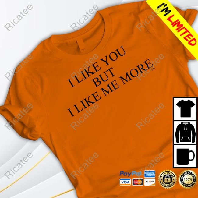 Samantha Prabhu Wearing I Like You But I Like Me More Long Sleeved Shirt Yogenshah_S Samantha Prabhu Wearing I Like You But I Like Me More T-Shirts