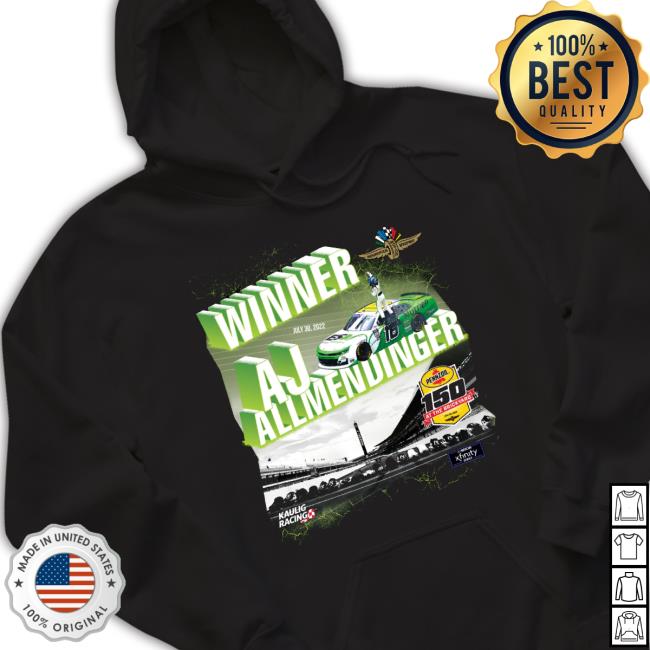 Aj Allmendinger Indy Winner 150 At The Brickyard Shirt