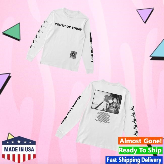 Merchnow Merch Store Shop Youth Of Today Modern Love Story T-Shirt