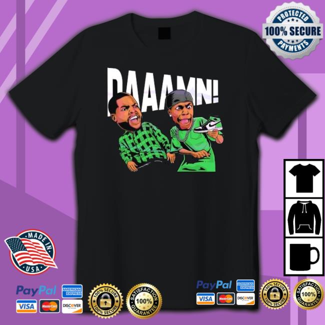 Funny Lucky Green Daaamn shirt