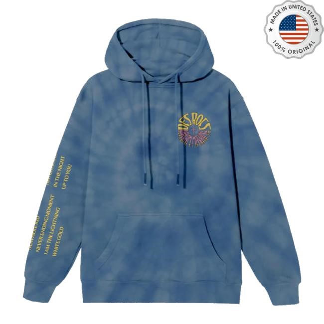 Official Des Rocs - Dream Machine Blue Dye t-shirt, hoodie, tank top, sweater and long sleeve t-shirt
