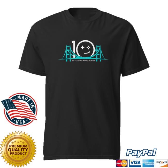 10 Years Of Kinda Funny Classic Shirt