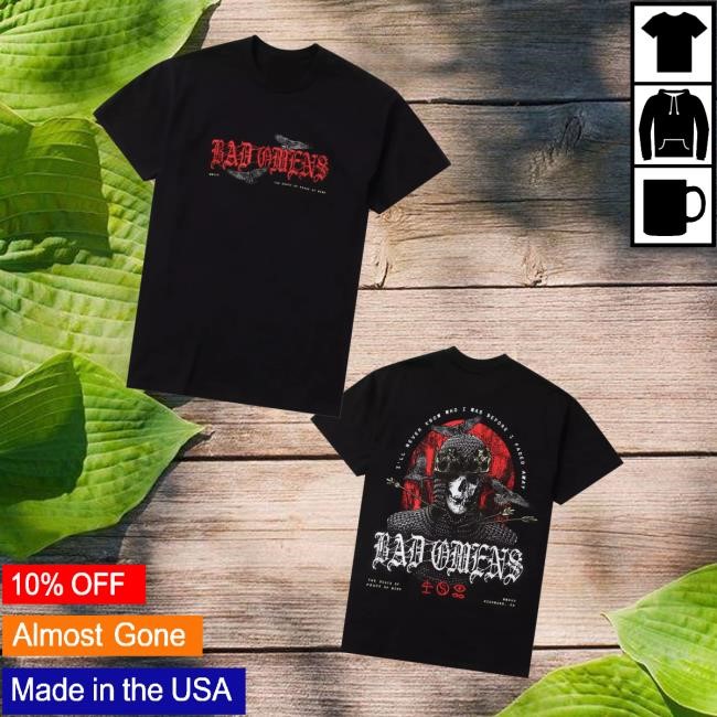 Bad Omens The Death Of Peace Of Mind Medieval King Shirt