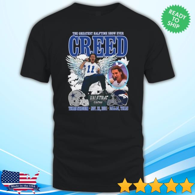 Trending Creed The Greatest Halftime Show Ever Cowboys Vs Broncos Unisex Sweatshirt