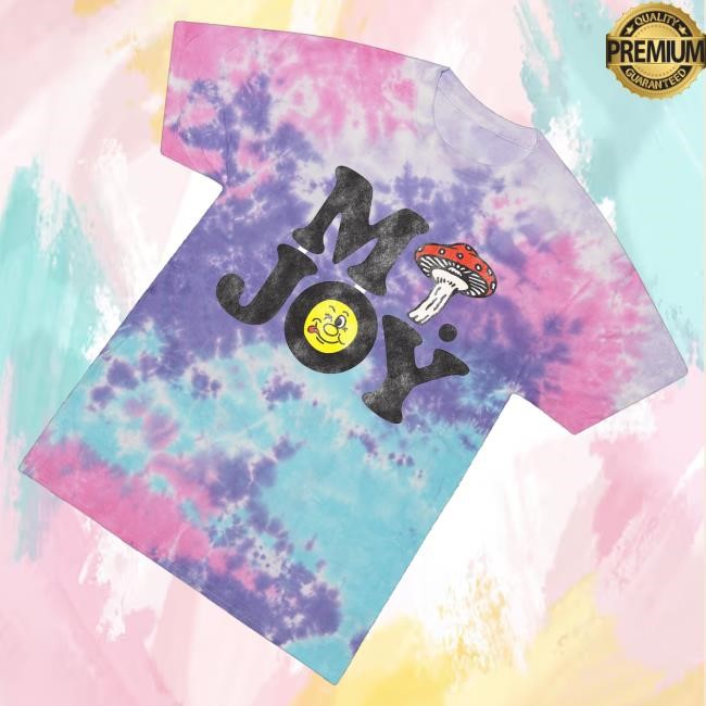 Mt. Joy Merch Mushroom Tie-Dye Crewneck Sweatshirt