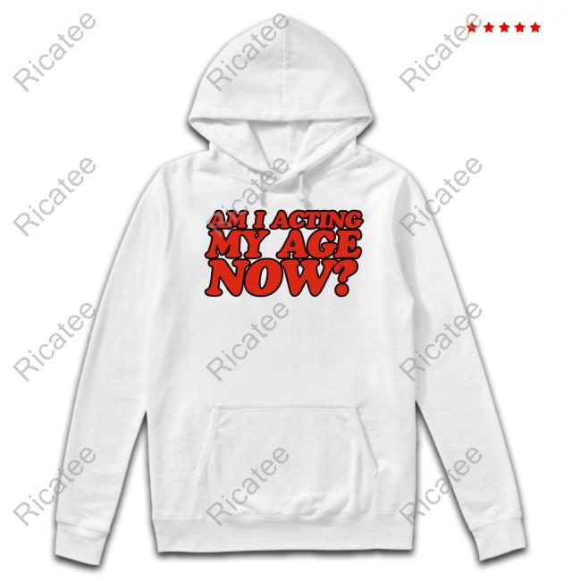 Billieeilish Store Am I Acting My Age Now Sweatshirt