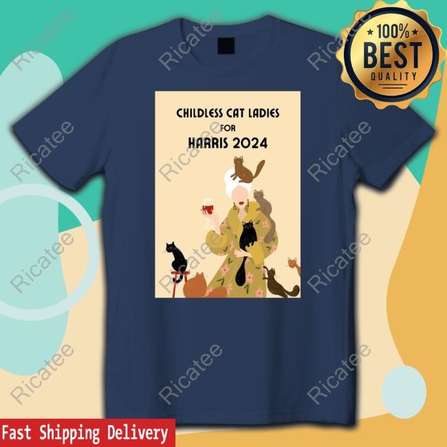 Nikki Barnes Childless Cat Ladies For Harris 2024 Long Sleeve T Shirt